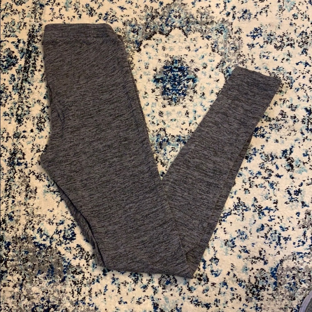 Marked gray maternity leggings